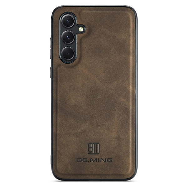 DG.Ming Mobilskal för Samsung Galaxy S26 Konstläder PC + TPU - Kaffe