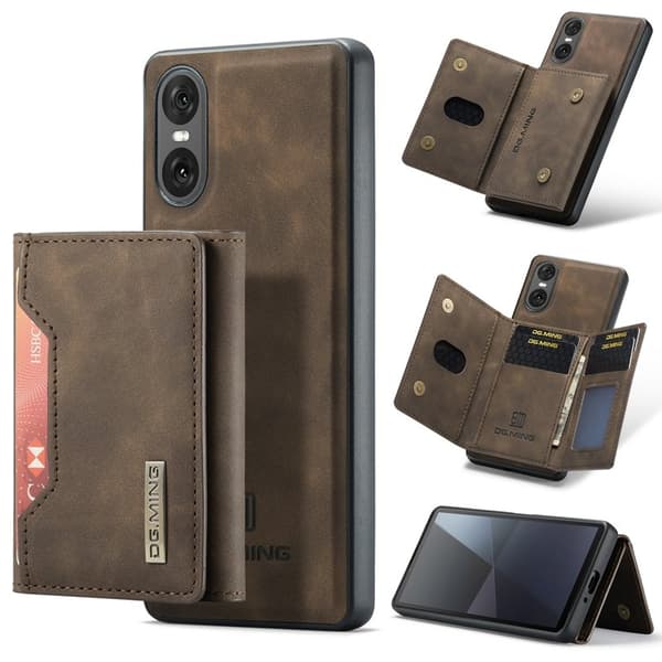 DG.MING M2 Series Mobilskal till Sony Xperia 10 VI Brun