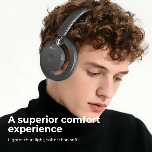 HTC Over-Ear Trådlösa Hörlurar Bluetooth ANC HP06 - Vit Vit