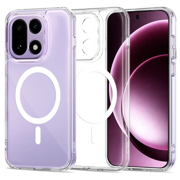 Tech-Protect Telefontaske til OnePlus 15 MagSafe Flexair Hybrid - Klar Transparent