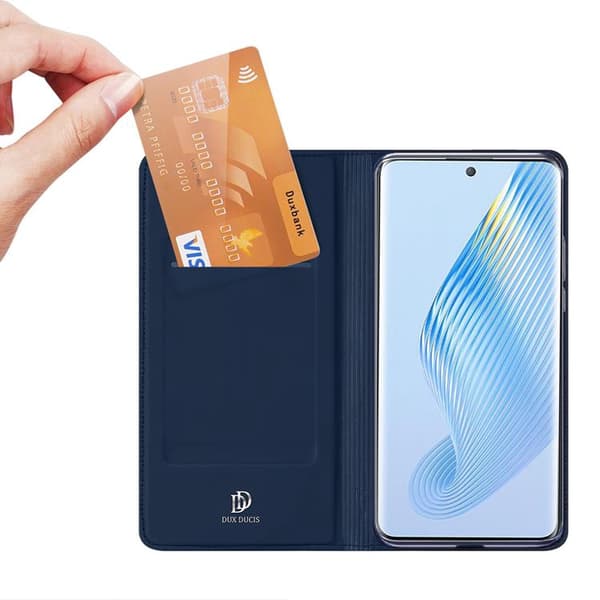 DUX DUCIS Skin Pro Honor Magic5 Plånboksfodral PU Läder - Blå Blå