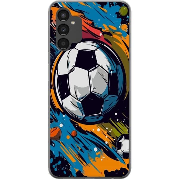 Mobilcover til Samsung Galaxy A04s med Fodbolde