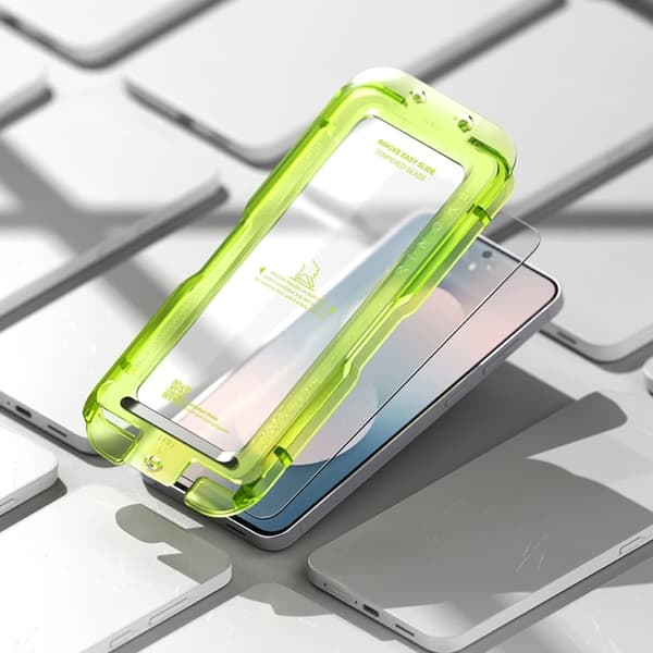 Ringke [2-Pack] Galaxy S25 FE Härdat glas Skärmskydd - Clear Transparent