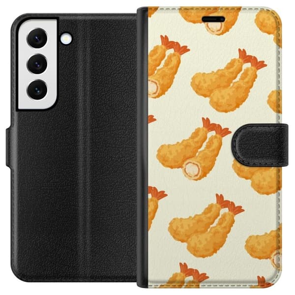 Plånboksfodral till Samsung Galaxy S22+ 5G med Räkor