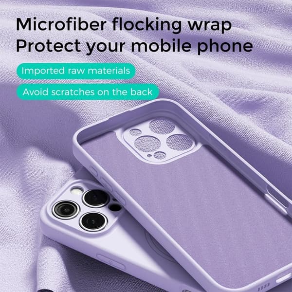 ABEEL Mobilskal till iPhone 13 Pro MagSafe Liquid Silicone Beige