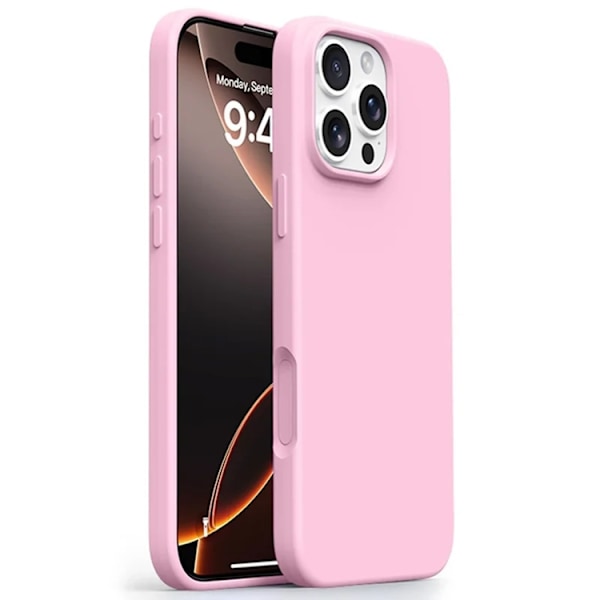Mobilskal till iPhone 16 Pro Max MagSafe Ultra Thin Silikon Rosa