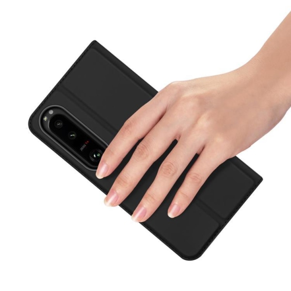 Dux Duxis Sony Xperia 1 V lompakkokotelo Skin Pro - musta