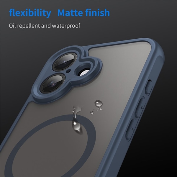 Mobilskal till iPhone 17 MagSafe Anti Drop - Blå Blå