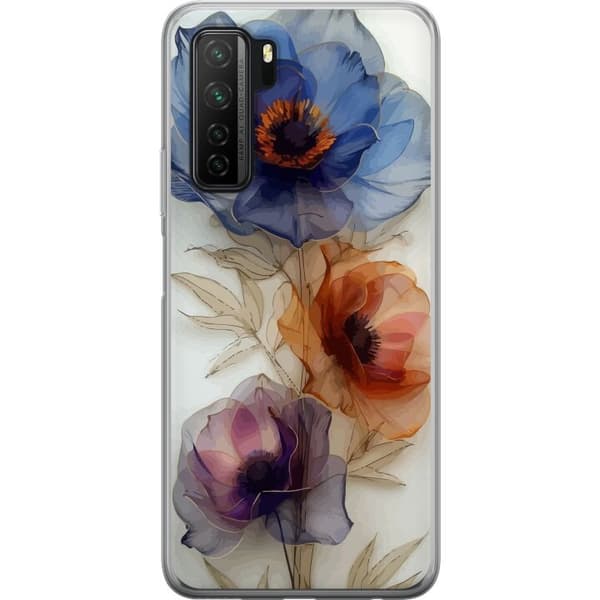 Mobilskal till Huawei P40 lite 5G med Silkesblommor