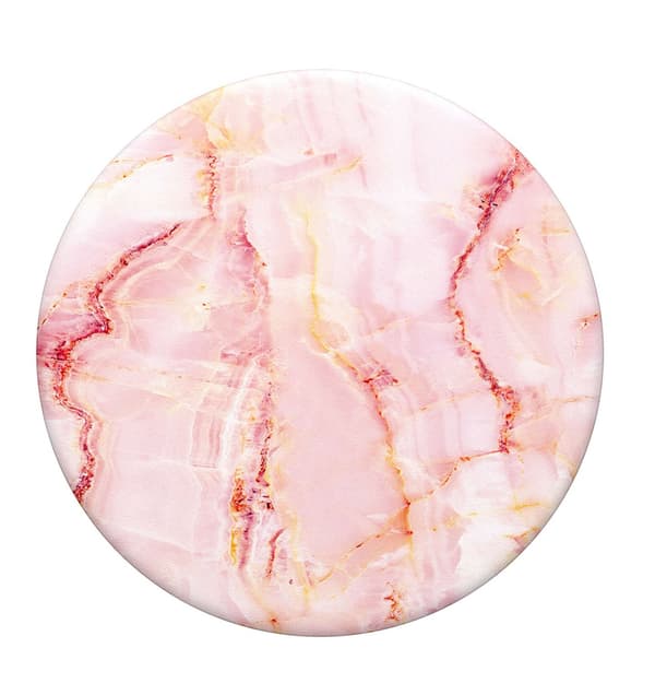 POPSOCKETS Rose Marble Aftagelig Grip med Stativfunktion Rosa