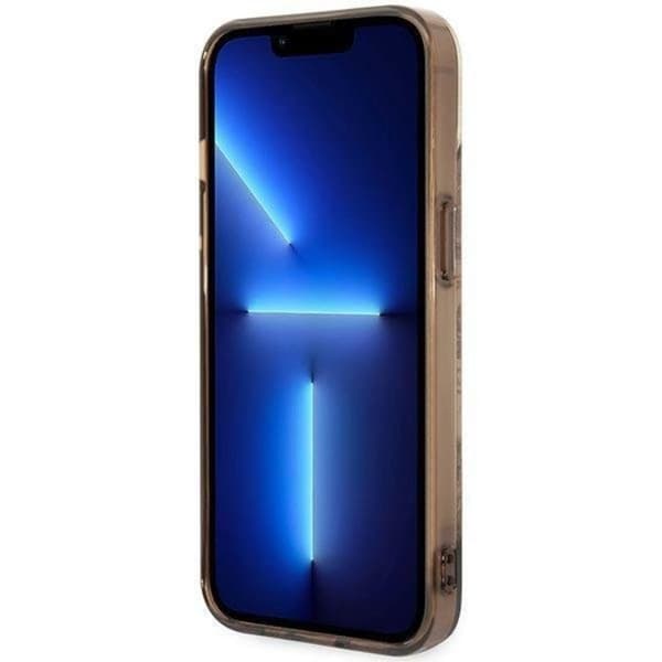 GUESS iPhone 14 Skal Porcelain Collection - Ocher