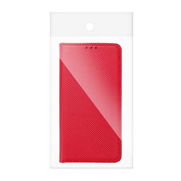 Redmi 10C Plånboksfodral Smart Konstläder - Röd