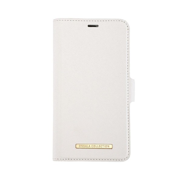 Onsala Mobile Case Saffiano White iPhone 12 & 12 Pro