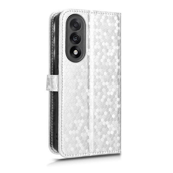 OnePlus Nord 5 Plånboksfodral Dot Pattern Imprint - Silver Silver