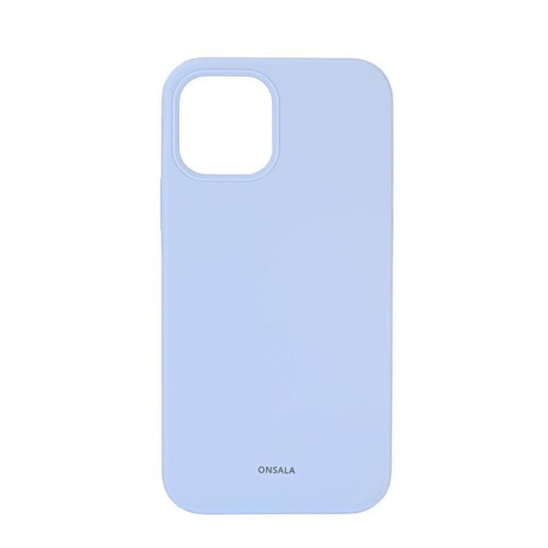 Onsala Mobile Cover Silicone iPhone 12/12 Pro - Vaaleansininen