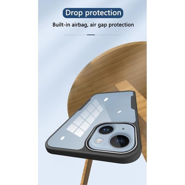 Rzants iPhone 14 Cover Acrylic Drop-proof - Sort Svart
