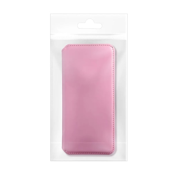 iPhone 15 Plus Plånboksfodral Dual Pocket - Rosa Rosa