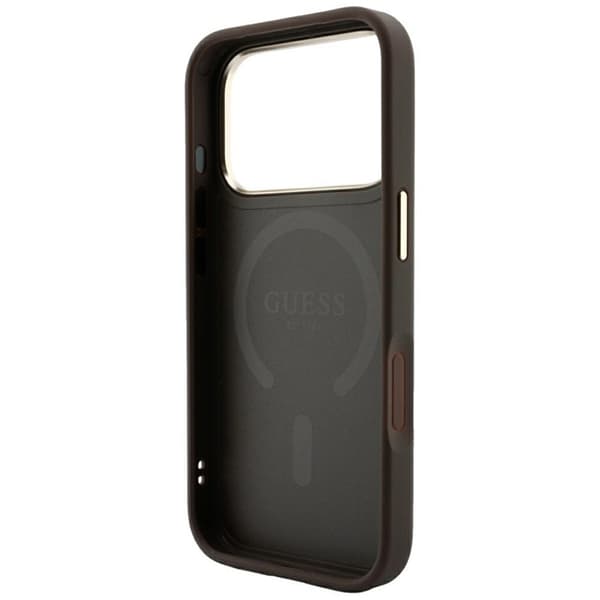 Guess iPhone 18 Pro Max/17 Pro Max Mobilskal MagSafe Embossed 4G Ring Classic