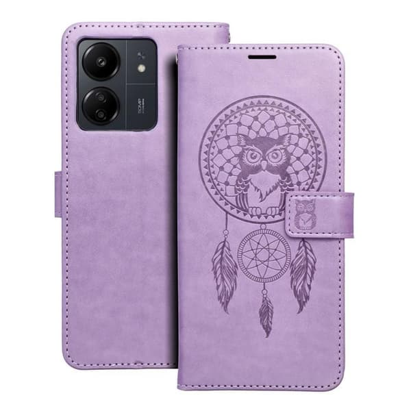 Xiaomi Redmi 13C/Poco C65 Plånboksfodral Mezzo - Lila Lila