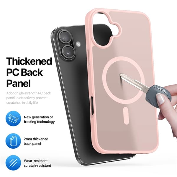 Dux Ducis Mobilskal till iPhone 17 MagSafe Yind - Ljusrosa Rosa