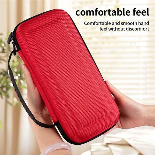 Nintendo Switch 2 Fodral Oxford Tyg - Röd Röd