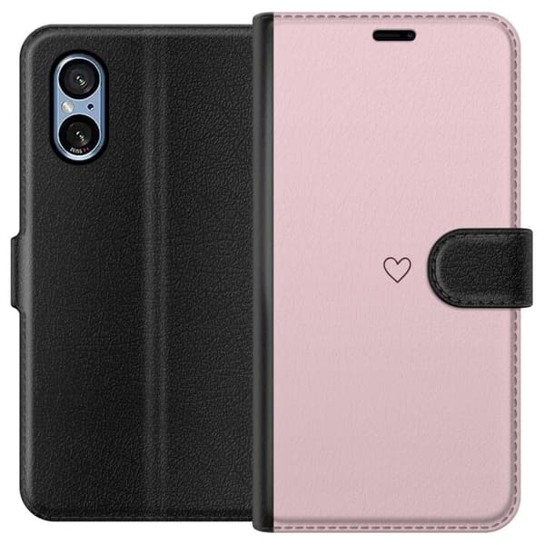 Pungcover til Sony Xperia 10 VI med Lille Hjerte