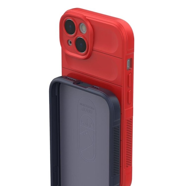 iPhone 14 Plus -kuori Magic Shield Flexible Armored - Tummansininen Blå