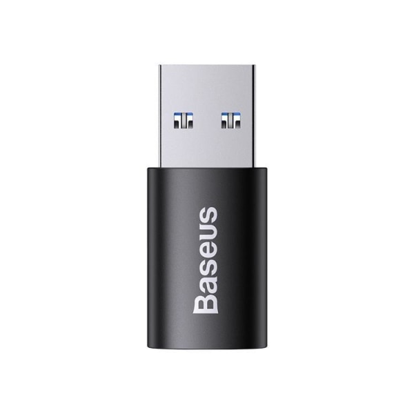 Baseus USB 3.1 OTG til Type-C Adapter - Sort
