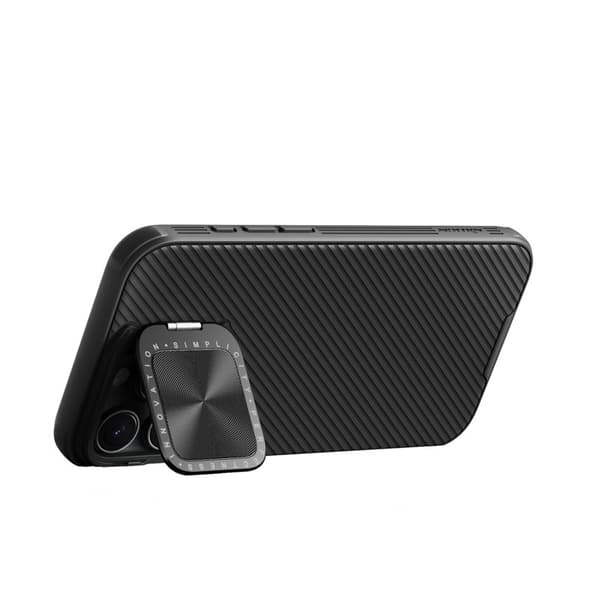 NILLKIN Camshield Prop Mobilskal till iPhone 16 Pro Max MagSafe Svart
