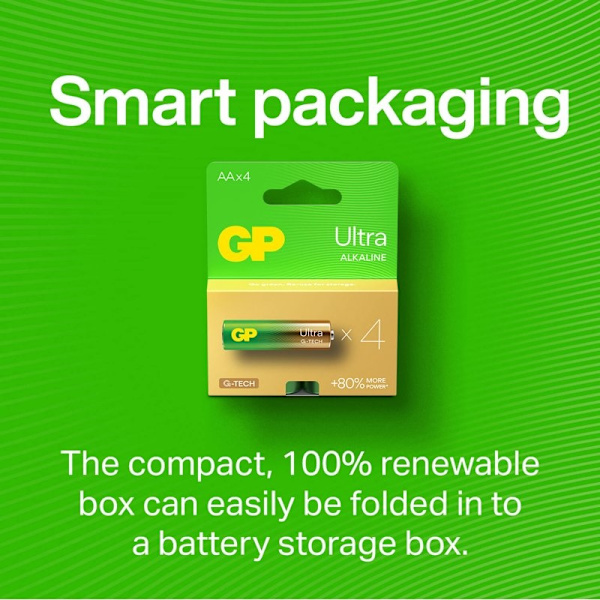 GP Batteri Ultra Alkaline D LR20 2-Pack