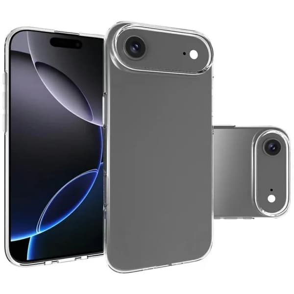 Mobilskal till iPhone Air Crystal Clear TPU - Transparent Transparent
