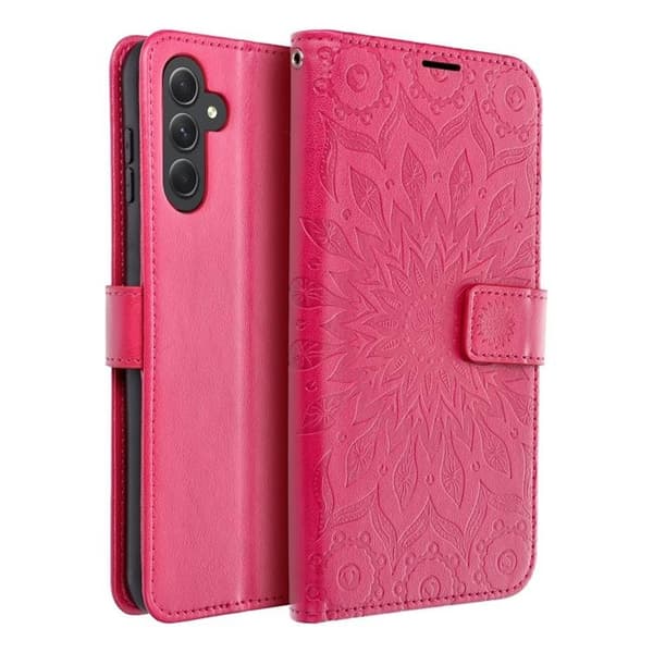 Galaxy A54 5G Pung Etui Mezzo Mandala - Magenta Magenta
