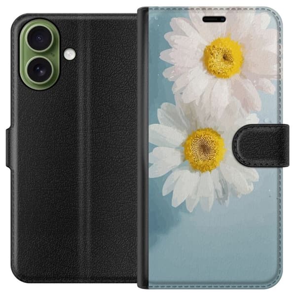 Plånboksfodral till Apple iPhone 17 med Sommarblommor