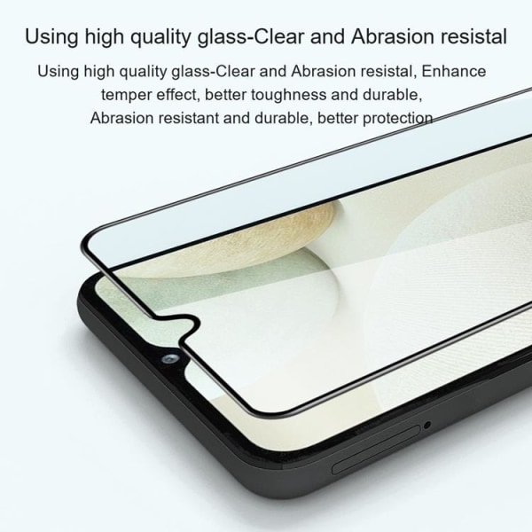 [2 Pack] AMORUS Galaxy Xcover 6 Pro Härdat Glas Skärmskydd Full