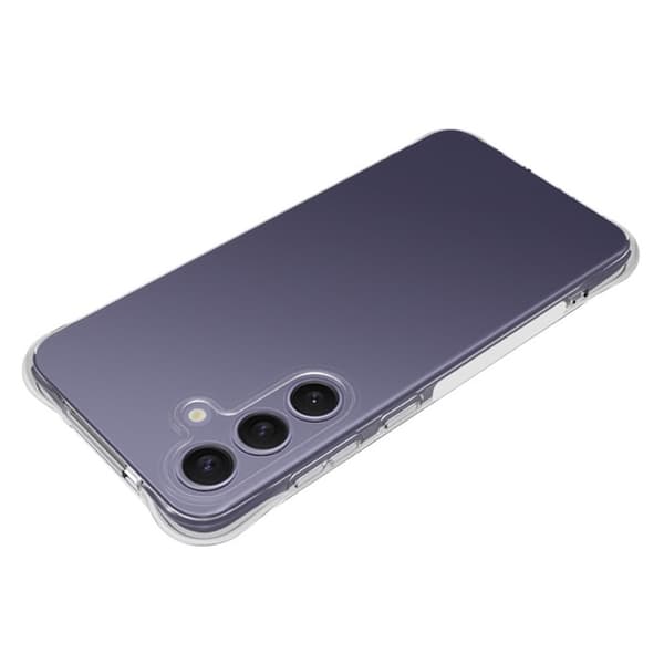 WANLONFENG Mobilskal till Galaxy S25 Plus med Härdat Glas WL - Clear Transparent