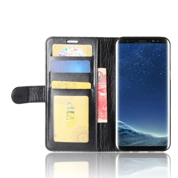 SIGN-lompakkokotelo Samsung Galaxy S8:lle - musta
