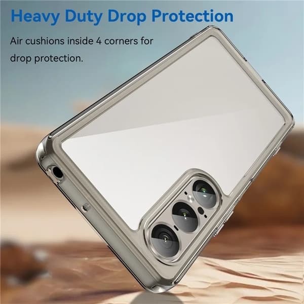 Mobilskal till Sony Xperia 1 VII Acrylic TPU - Grå