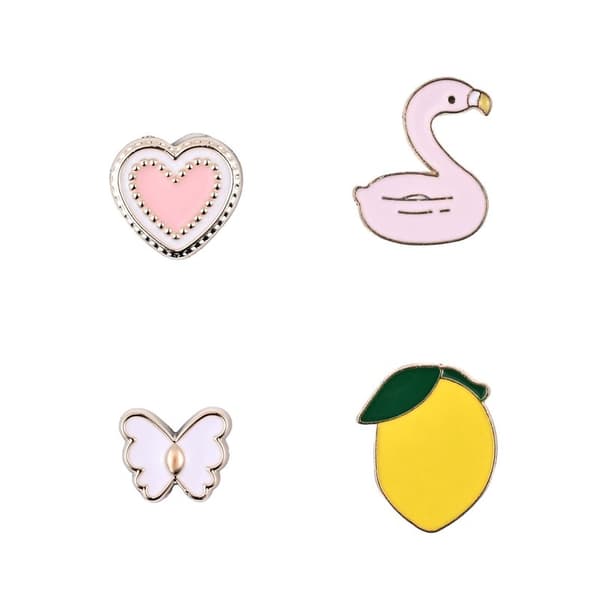ONSALA Charms Pimp Your Phone Metal og Plastic 4-Pack