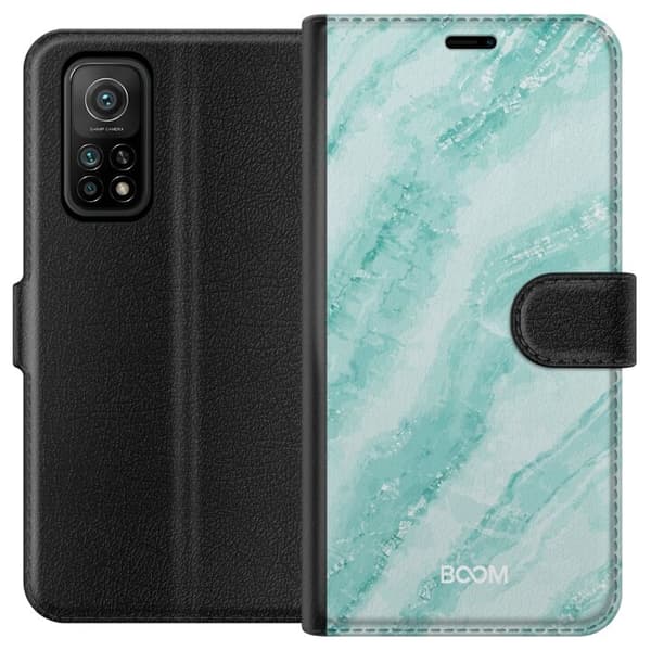 Plånboksfodral till Xiaomi Mi 10T Pro 5G med Mint Marble