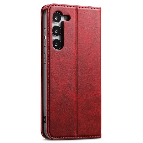 SUTENI Galaxy S23 Plus Plånboksfodral Kickstand Flip - Röd