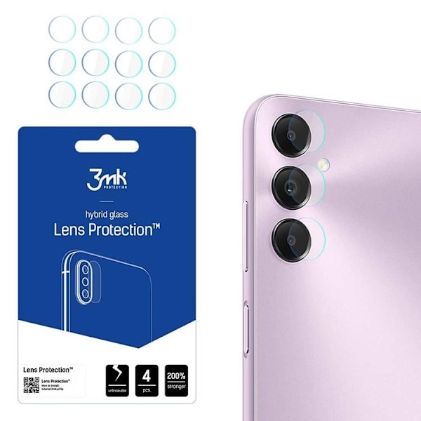 3MK Galaxy A05s  HybridGlass  Kameralinskydd - Transparent