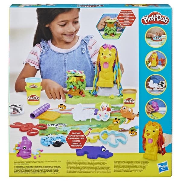 PLAY-DOH Grown Mane Lion And Friends Playset