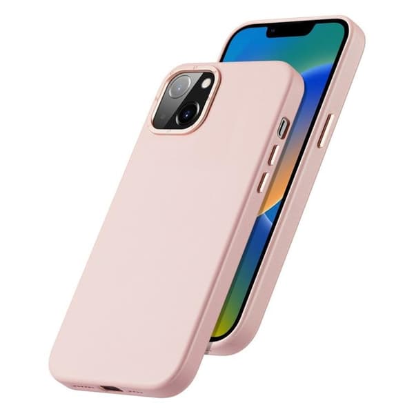 Dux Ducis iPhone 14 Etui MagSafe Grit - Lyserød Rosa