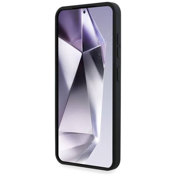 Guess Mobilskal till Galaxy S25 Ultra Silikon Big 4G Bottom Script - Svart Svart