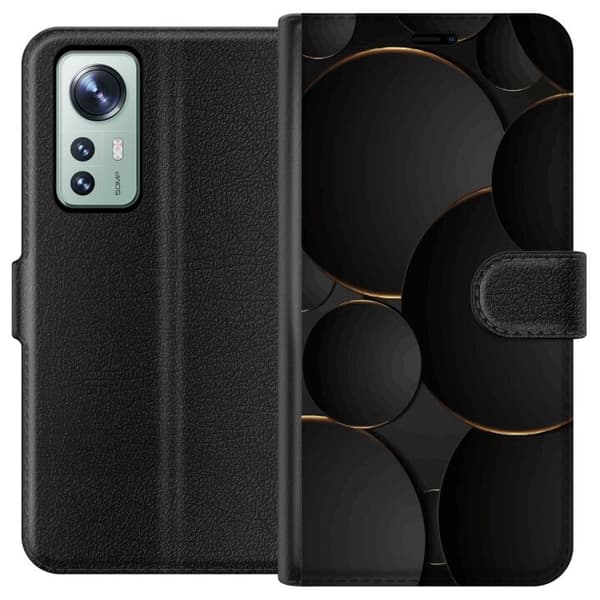 Plånboksfodral till Xiaomi 12 med Lyxig Cirklar
