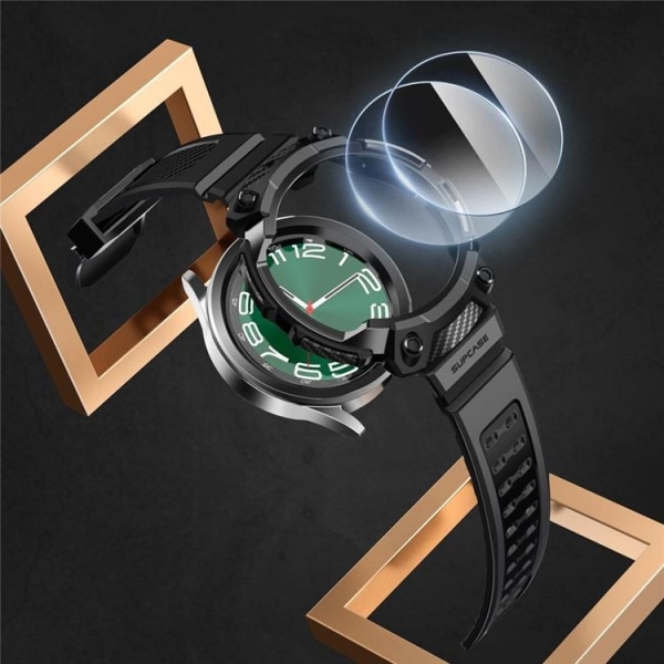 SupCase Galaxy Watch 6 Classic (47mm) Armband Och Skärmskydd