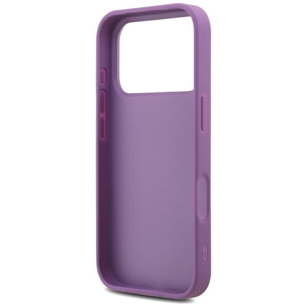 Guess Mobilskal till iPhone 17 Pro Fixed Glitter Big 4G - Lilac Lila