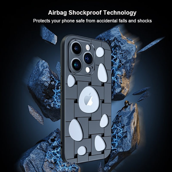 XUNDD Mobilskal till iPhone 13 Pro Max Svart Drop-proof