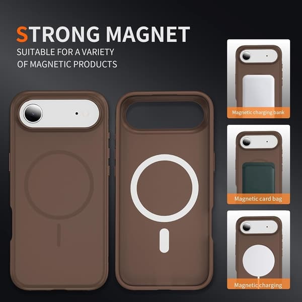 Mobilskal till iPhone Air MagSafe Edge - Coffee Brun