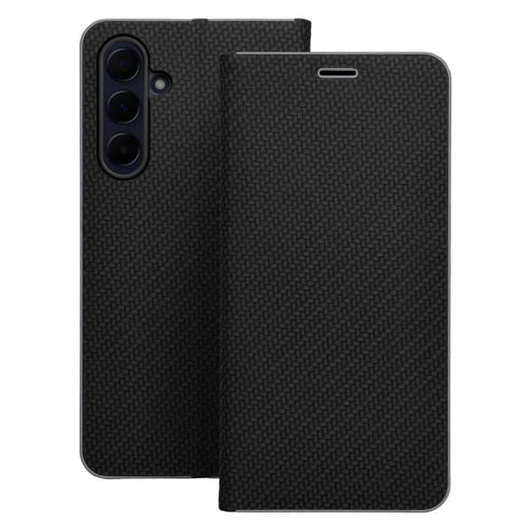 Xiaomi Redmi Note 14 4G Plånboksfodral Luna Carbon - Svart Svart